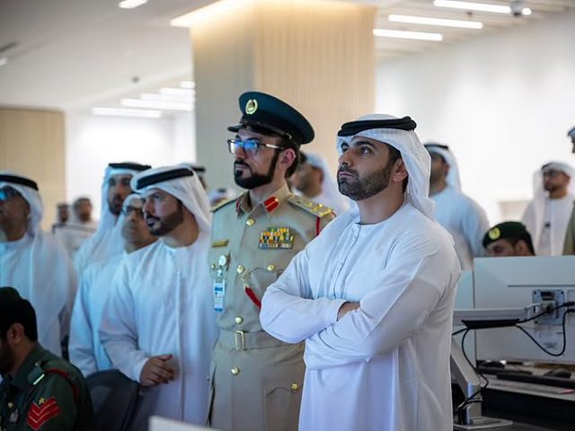 Sheikh Mansoor Inspects Dubai International Airport as Passenger Traffic Rises