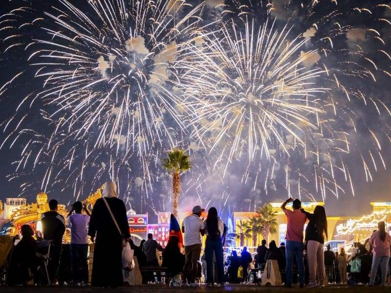 Dubai Global Village to welcome New Year seven times with fireworks