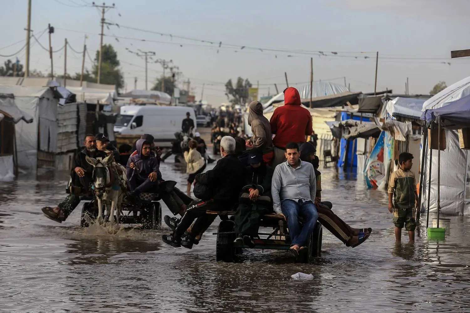 Severe Winter Storms Deepen Gaza’s Humanitarian Crisis