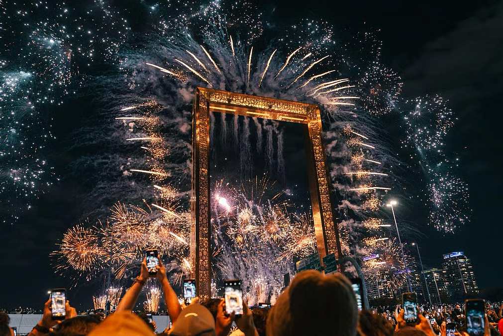 Fireworks and Drone Shows Light Up UAE Skies as Nation Welcomes 2026