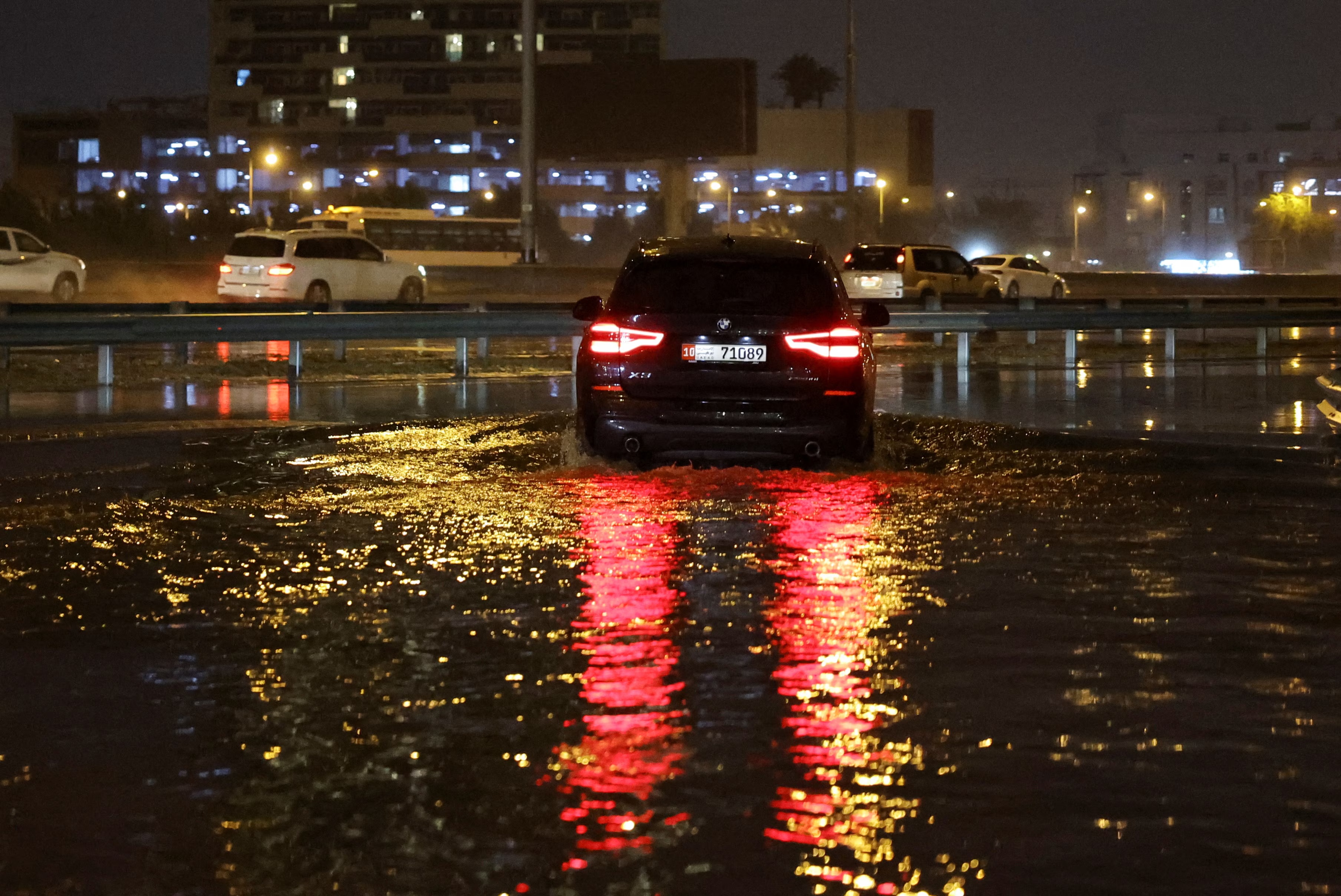 Heavy Rain Hits Sharjah and Fujairah as Cool Winter Weather Settles Across UAE