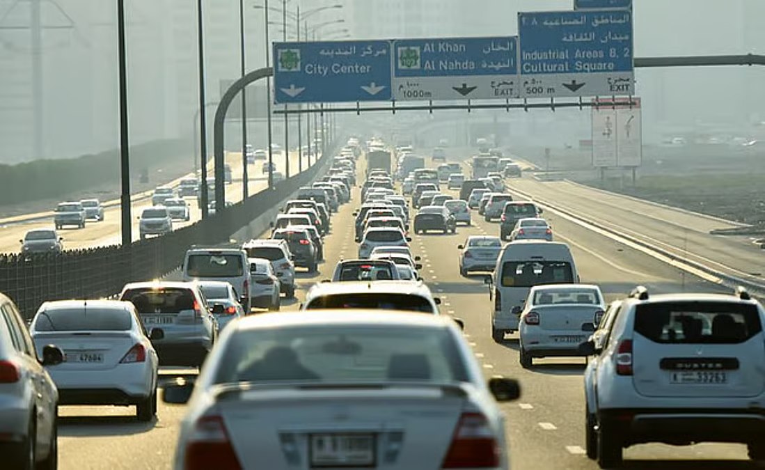Dubai–Sharjah Traffic: Severe Congestion Hits E311 and E11
