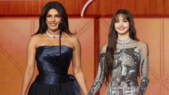 Priyanka Chopra Jonas and BLACKPINK’s Lisa Shine at 83rd Golden Globes