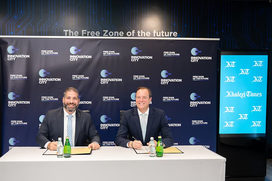 Innovation City and Khaleej Times Launch KT Talks Partnership