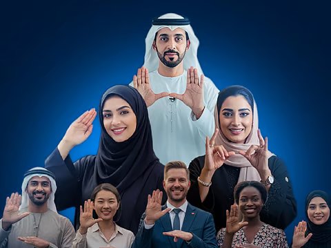 Dubai Hosts World’s Largest Virtual Sign Language Lesson