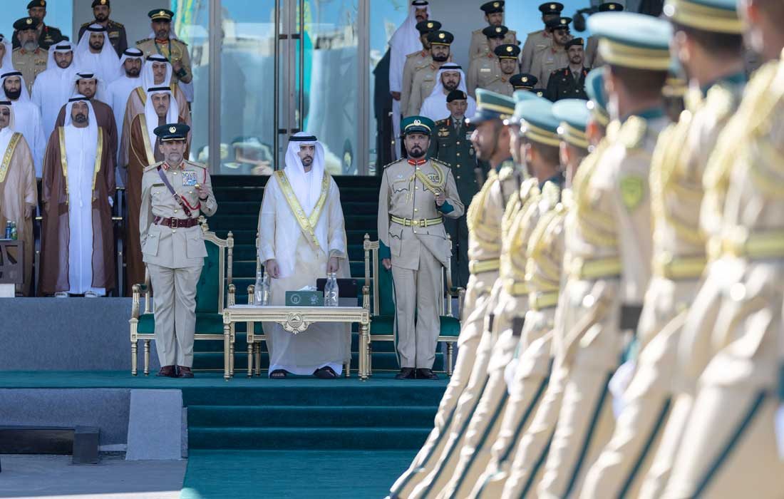 Sheikh Mohammed Meets and Honours Top Achievers of Dubai Police Academy
