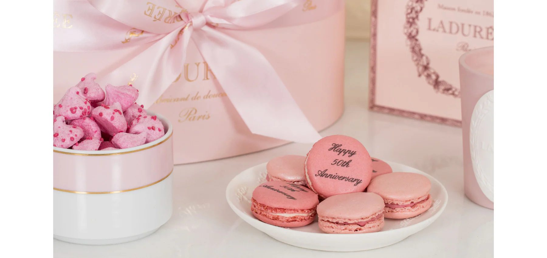 Ladurée launches Valentine’s macaron promotion with Paris getaway prize